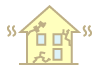 老朽化した建物